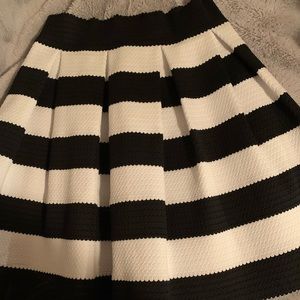 Express Striped Skirt NWT